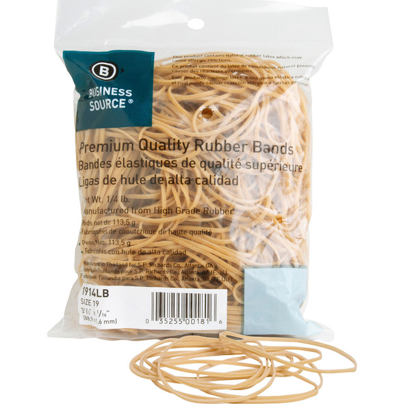 Business Source Rubber Bands BSN1914LB