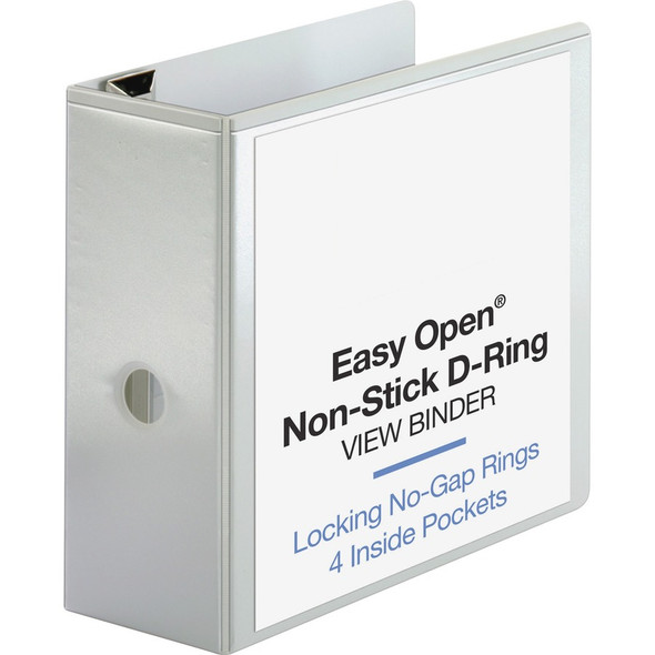 Business Source Locking D-Ring View Binder BSN26965