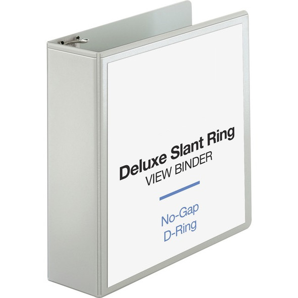Business Source Deluxe Slant Ring View Binder BSN62469