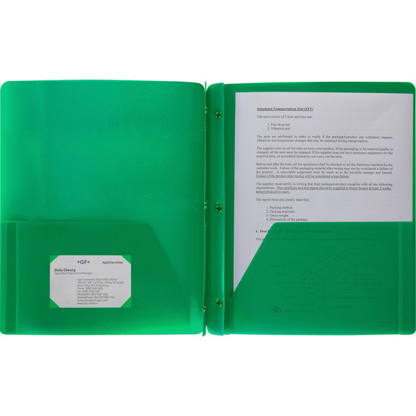 Business Source Letter Portfolio BSN20888