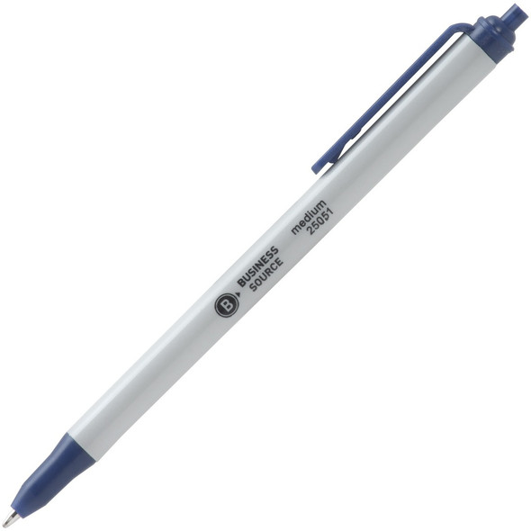 Business Source Retractable Ballpoint Pens BSN25051