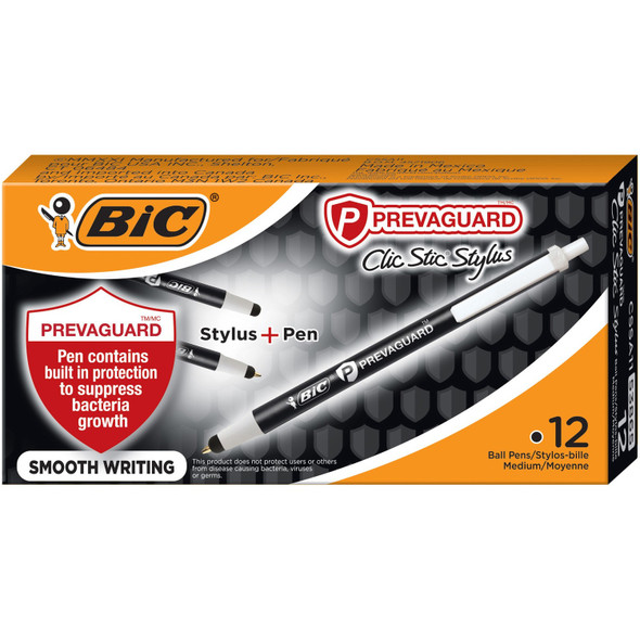 BIC PrevaGuard Clic Stic Stylus BICCSSA11BK