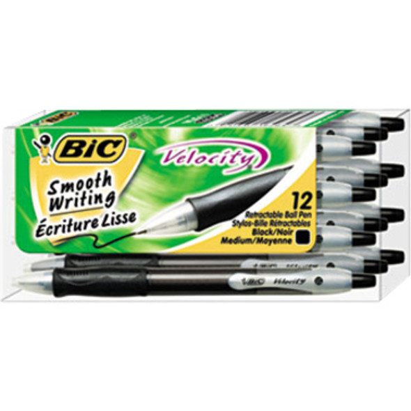 BIC Retractable Ballpoint Pens BICVLG11BK