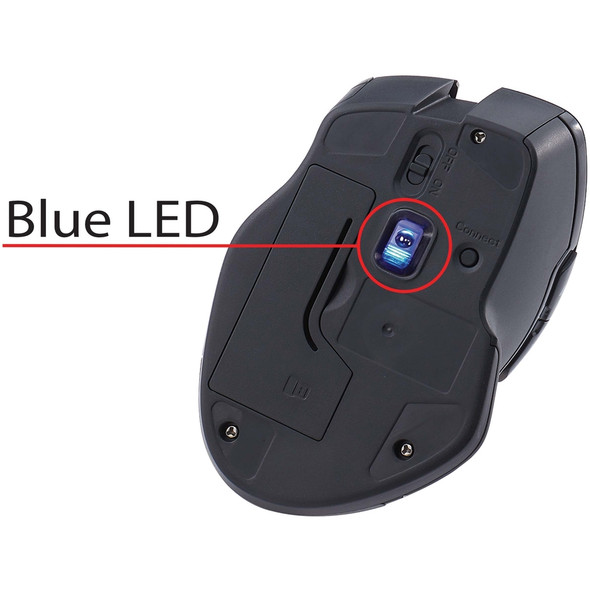 Verbatim USB-C&trade; Wireless Blue LED Mouse - Graphite VER70245