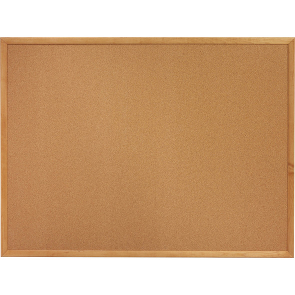 Lorell Oak Wood Frame Cork Board LLR19766