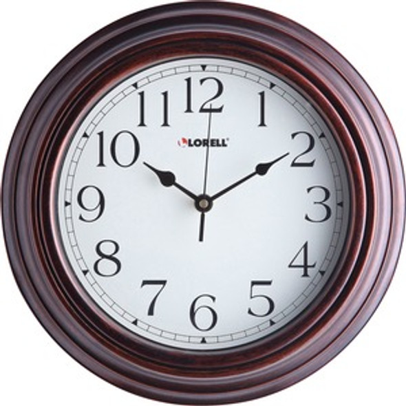 Lorell 11-3/4" Antique Design Wall Clock LLR61010