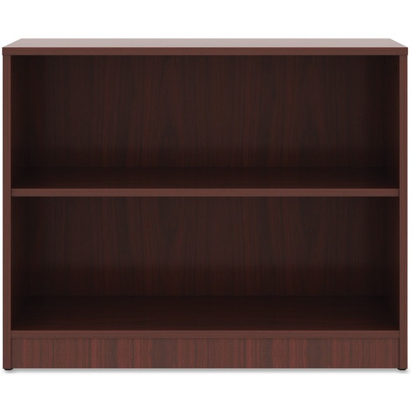 Lorell Mahogany Laminate Bookcase LLR99778