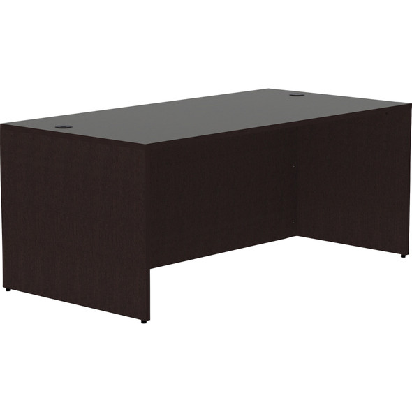 Lorell Espresso Laminate Desk LLR18209