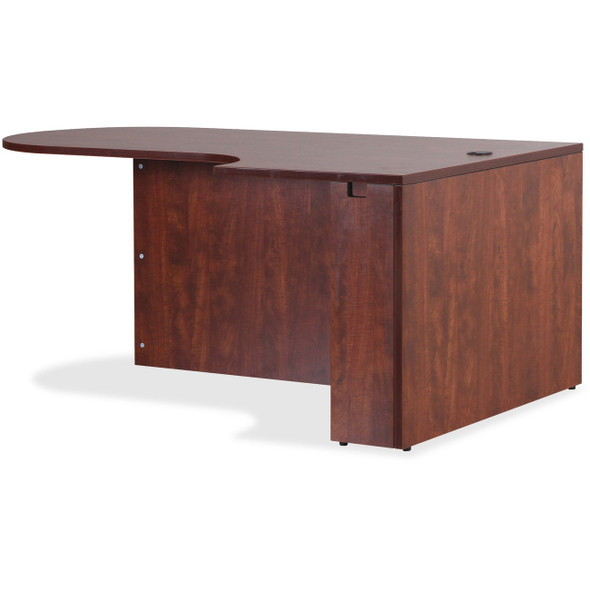 Lorell Essentials Right Peninsula Desk Box 1 of 2 LLR59552