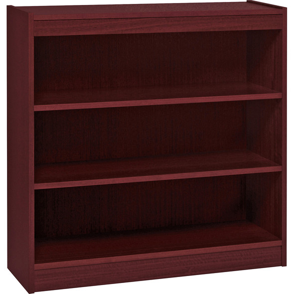 Lorell Panel End Hardwood Veneer Bookcase LLR60071