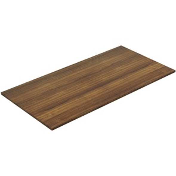 Lorell Chateau Walnut 8' Rectangular Conference Tabletop LLR34339