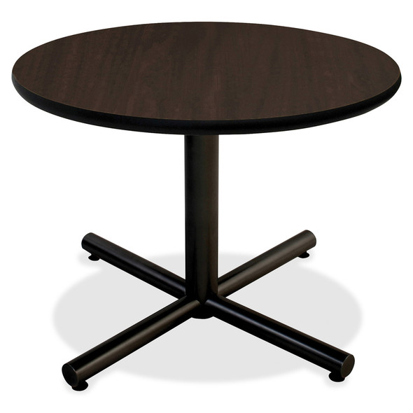 Lorell Hospitality Espresso Laminate Round Tabletop LLR62576