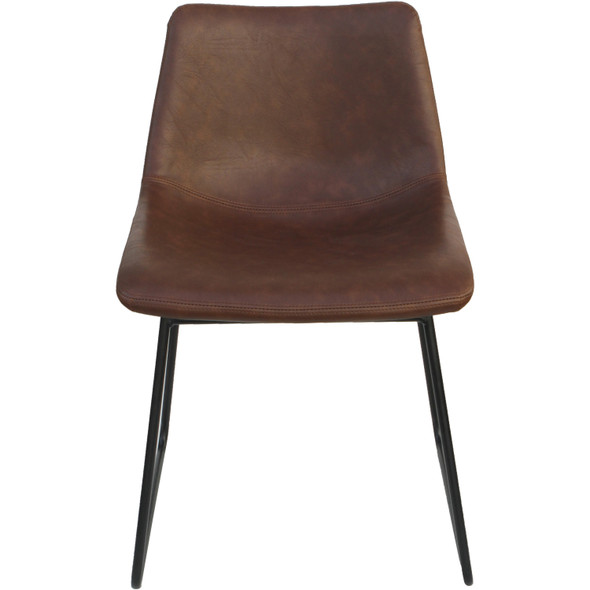 Lorell Mid-century Modern Sled Guest Chair LLR42957