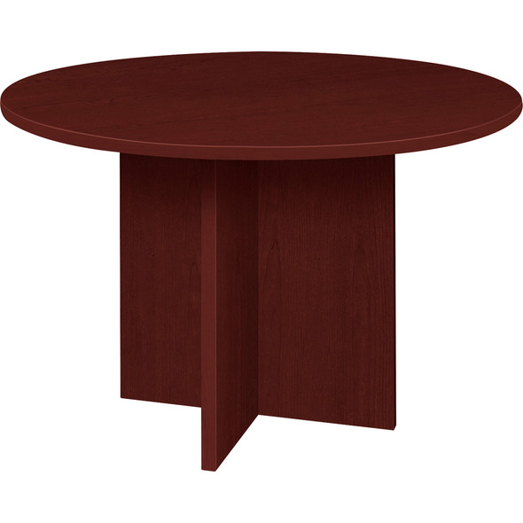 Lorell Prominence Round Laminate Conference Table LLRPT42RMY