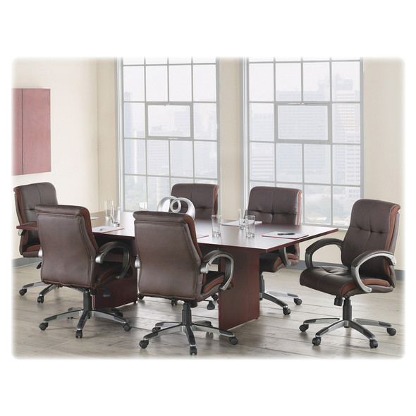 Lorell Essentials Series Mahogany Conference Table LLR87274