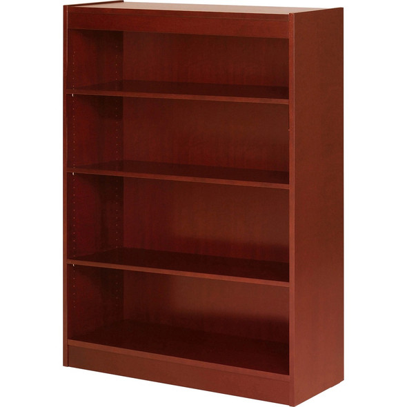 Lorell Four Shelf Panel Bookcase LLR89052