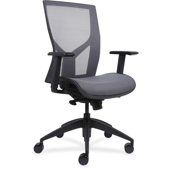 Lorell High-Back Chair with Mesh Back & Seat LLR83110