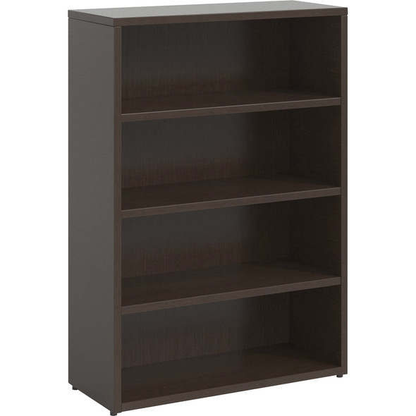 Lorell Prominence Espresso Laminate Bookcase LLRPBK3448ES