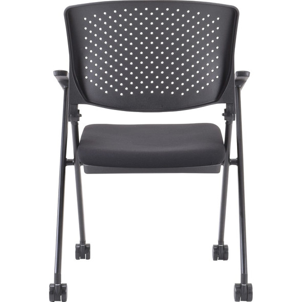 Lorell Plastic Arms/Back Nesting Chair LLR41847