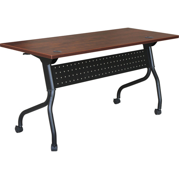 Lorell Cherry Flip Top Training Table LLR59515