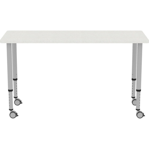 Lorell Height-adjustable 60" Rectangular Table LLR69579