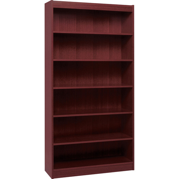 Lorell Panel End Hardwood Veneer Bookcase LLR60074