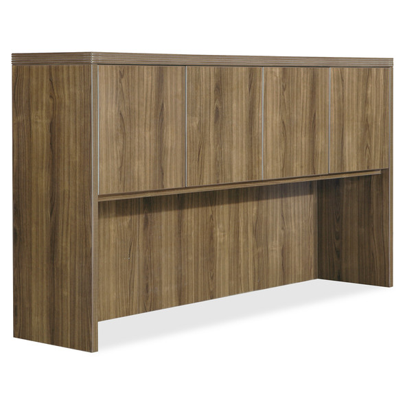 Lorell Chateau Series Walnut Laminate Desking LLR34321