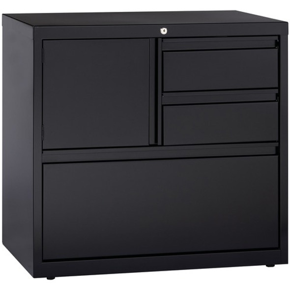 Lorell 30" Personal Storage Center Lateral File - 3-Drawer LLR60933