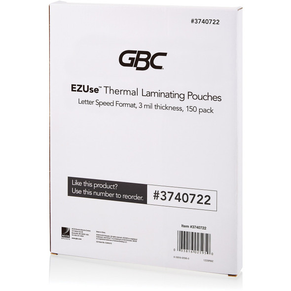 GBC Fusion EZUse Laminating Pouches GBC3740722