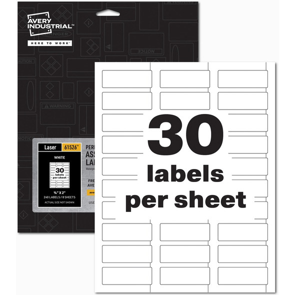 Avery&reg; PermaTrack Asset Tag Label AVE61526