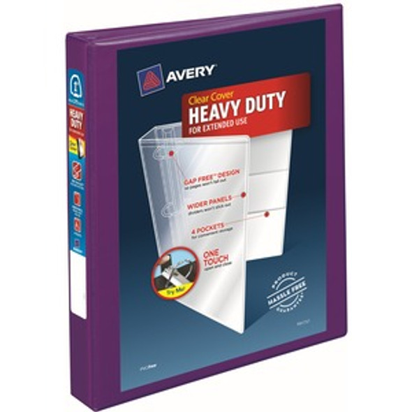Avery&reg; Heavy-Duty View Binders - Locking One Touch EZD Rings AVE79771