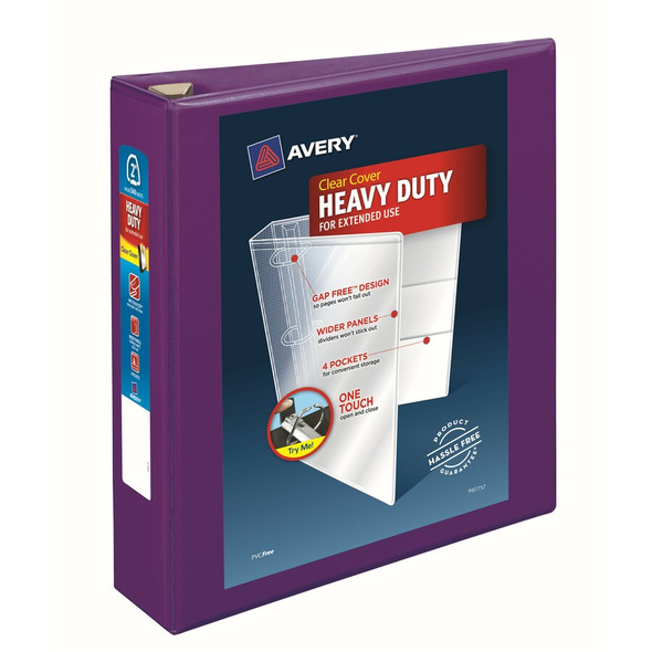 Avery&reg; Heavy-Duty View Binders - Locking One Touch EZD Rings AVE79777