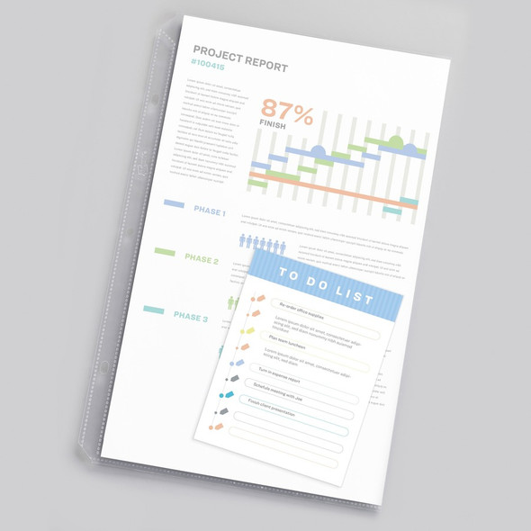 Avery&reg; Legal Size Heavyweight Sheet Protectors, 8-1/2" x 14" , 25 Protectors AVE73897