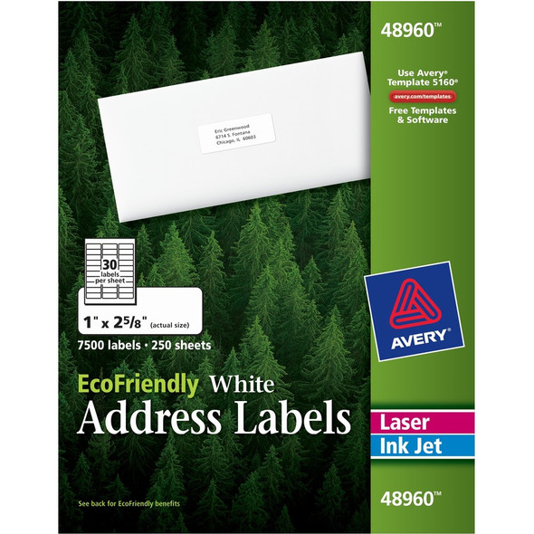 Avery&reg; EcoFriendly Address Label AVE48960