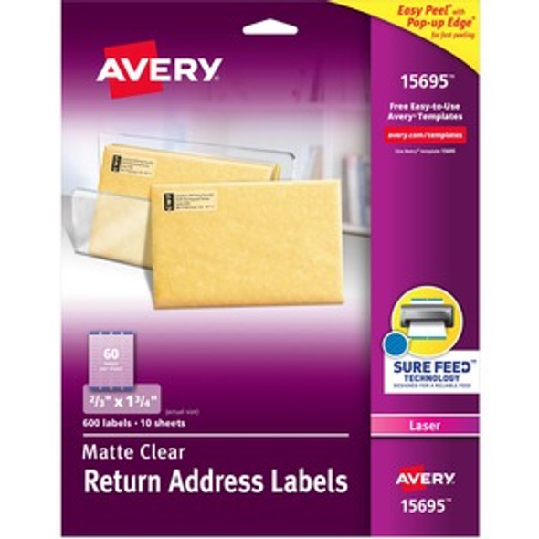 Avery&reg; Easy Peel Return Address Labels AVE15695