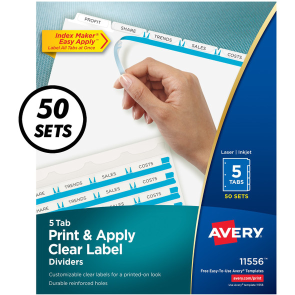 Avery&reg; Index Maker Index Divider AVE11556