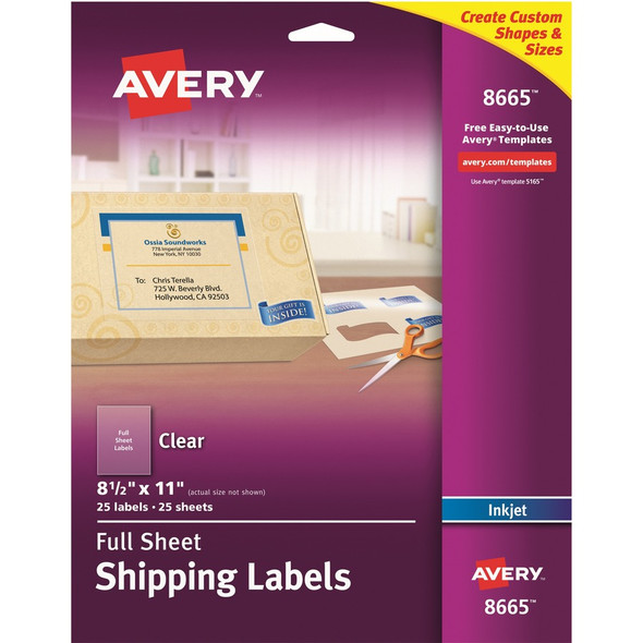 Avery&reg; Shipping Label AVE8665