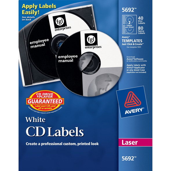 Avery&reg; Optical Disc Label AVE5692