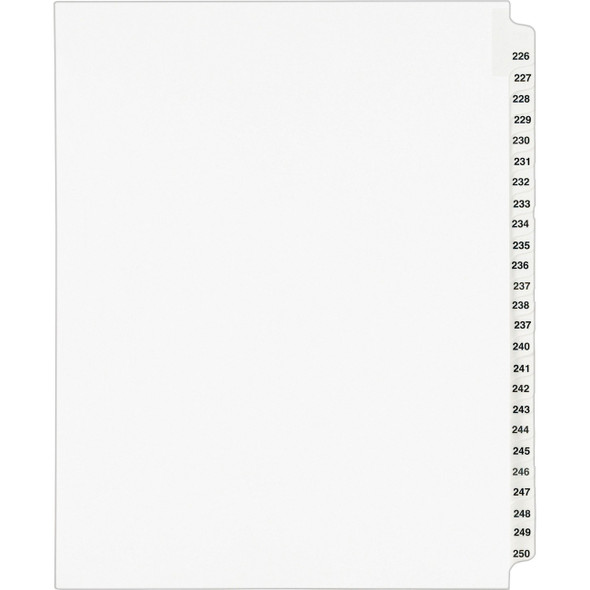Avery&reg; Standard Collated Legal Exhibit Divider Sets - Avery Style AVE01339