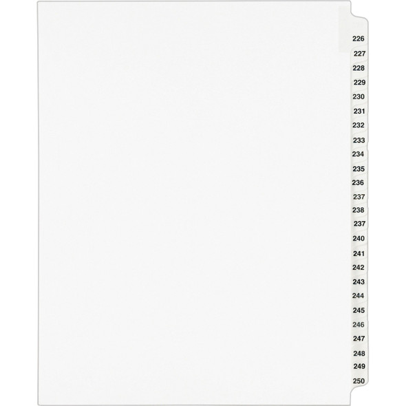 Avery&reg; Standard Collated Legal Exhibit Divider Sets - Avery Style AVE01339