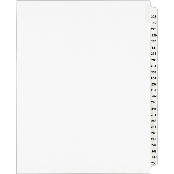 Avery&reg; Standard Collated Legal Exhibit Divider Sets - Avery Style AVE01339