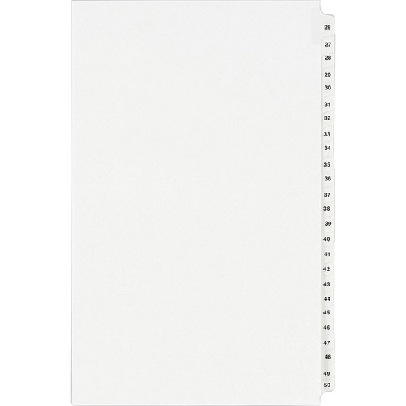 Avery&reg; Standard Collated Legal Exhibit Divider Sets - Avery Style AVE01431