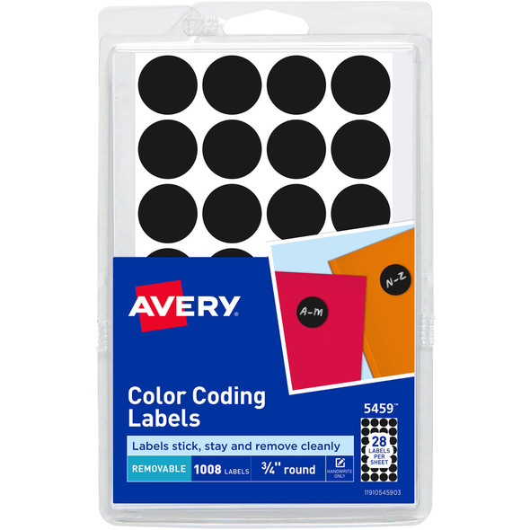 Avery&reg; Color-Coding Labels AVE05459