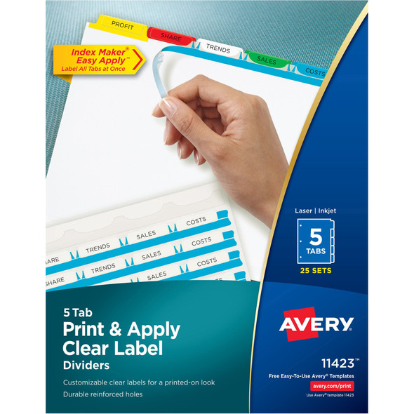 Avery&reg; Index Maker Index Divider AVE11423