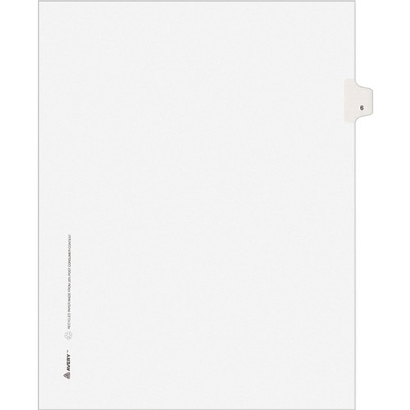 Avery&reg; Individual Legal Exhibit Dividers - Avery Style - Unpunched AVE11916
