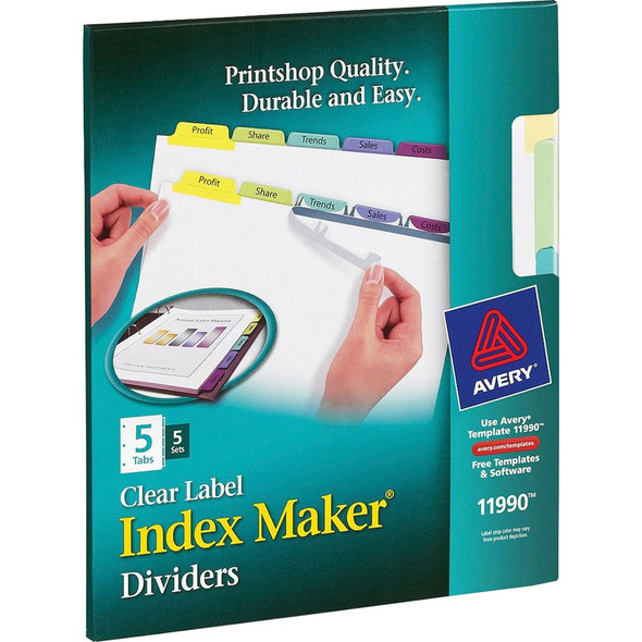 Avery&reg; Index Maker Index Divider AVE11990