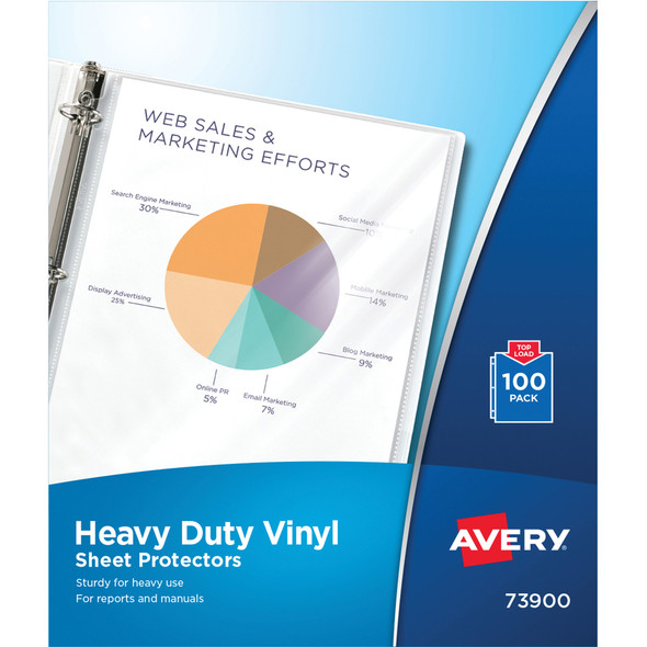 Avery&reg; Heavy-Duty Sheet Protectors AVE73900