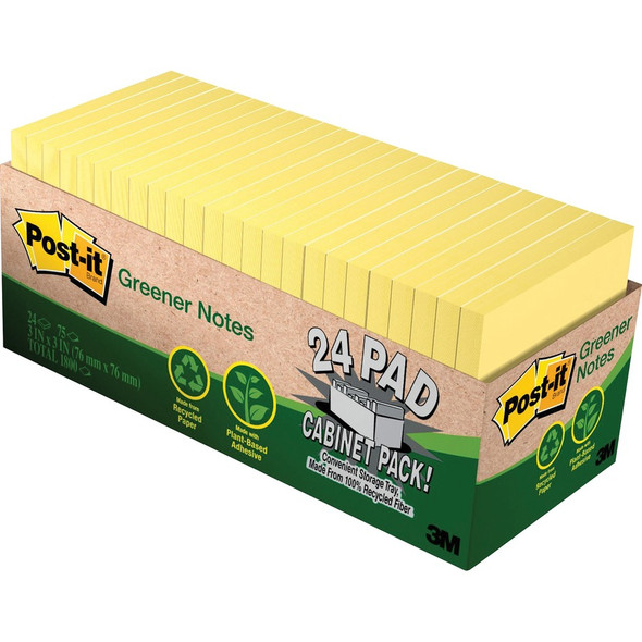 Post-it Greener Notes Cabinet Pack