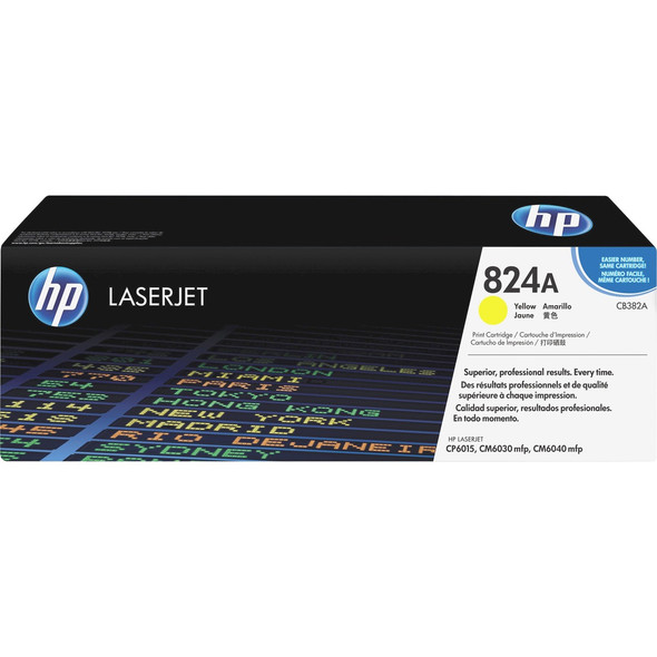 HP 824A (CB382A) Original Toner Cartridge - Single Pack