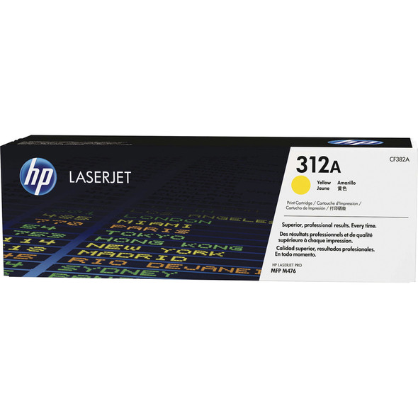 HP 312A (CF382A) Original Toner Cartridge - Single Pack